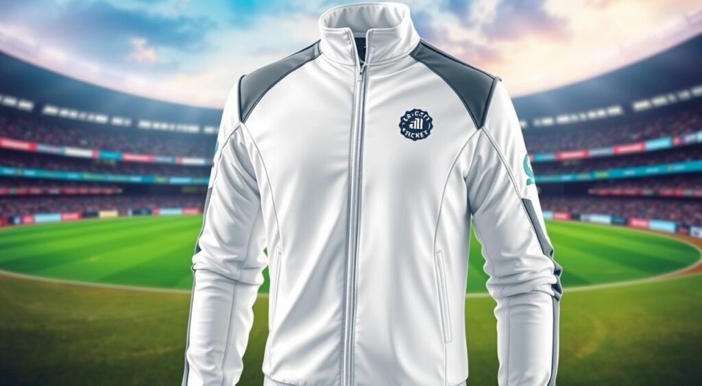 stylish white jacket