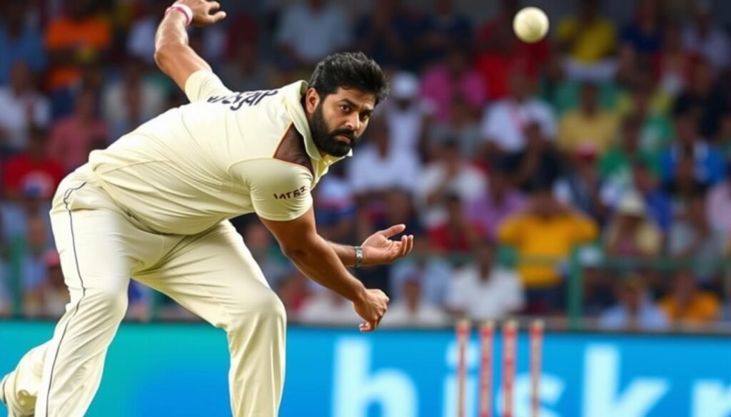 Maninder Singh cricket bowling technique
